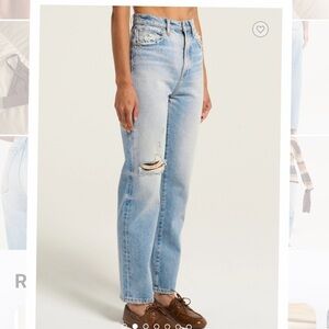 VIAVIA High + Straight jeans in Florence wash